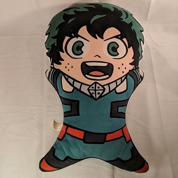 My Hero Academia Plush Pillow Izuku Midoriya Anime Body Throw Stuffed Large - Picture 1 of 9